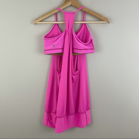 LULULEMON Hot Pink Paris Perfect No Limits Tank Top - Picture 6 of 10